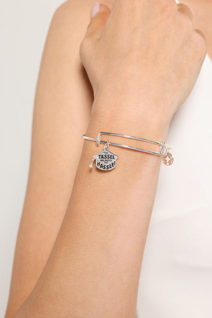 Alex and Ani "The Tassel Was Worth The Hassle" Charm Bangle