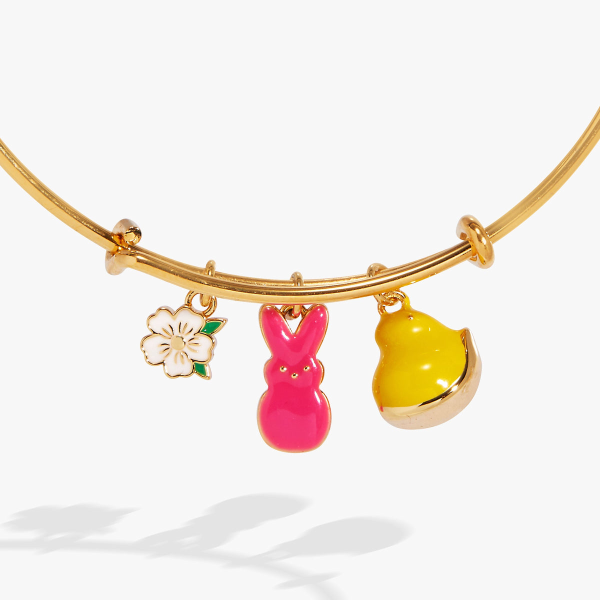 Alex and Ani PEEPS® Chick and Bunny Multi Charm Bangle
