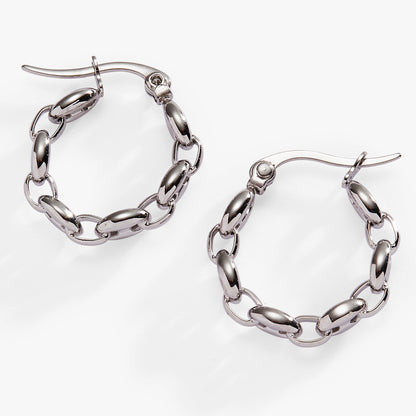 Alex and Ani Frozen Mariner Chain Hoop