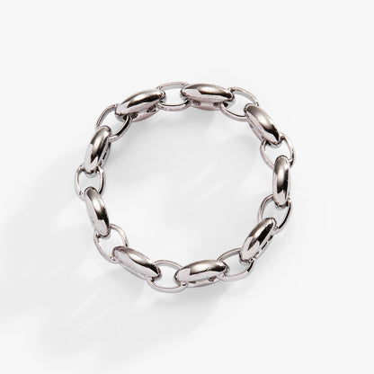 Alex and Ani Frozen Mariner Chain Ring