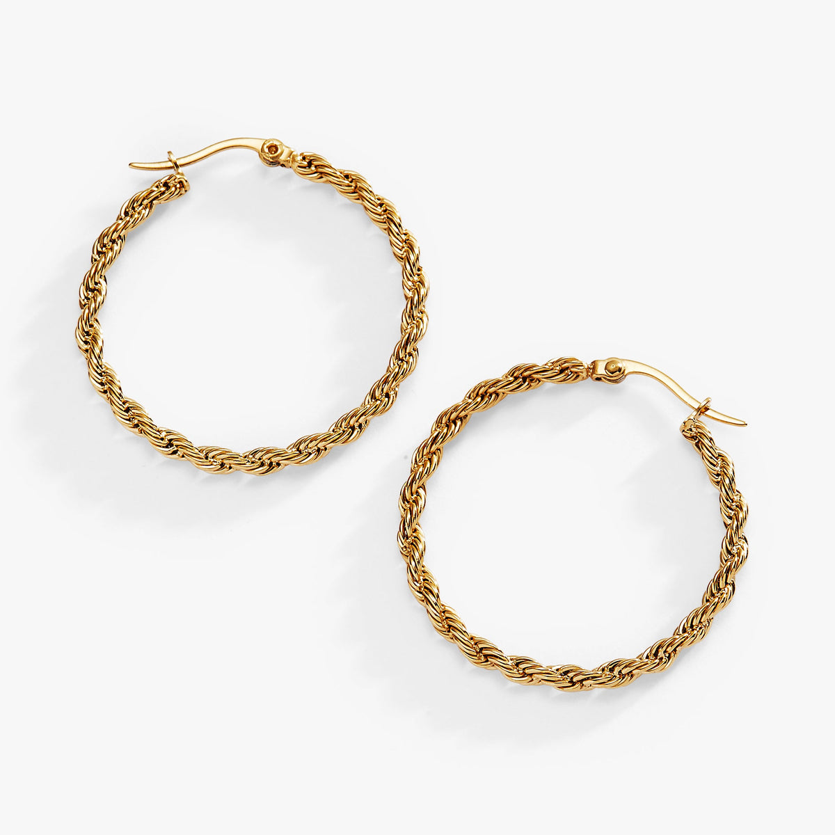Alex and Ani Frozen French Rope Chain Hoop