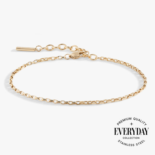 Alex and Ani Everyday Box Link Chain Bracelet