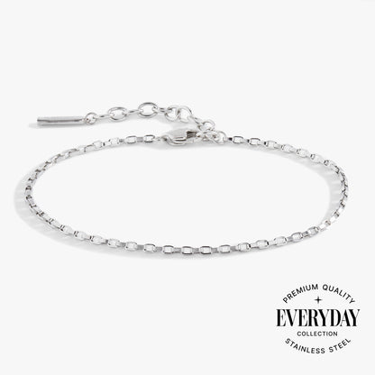 Alex and Ani Everyday Box Link Chain Bracelet