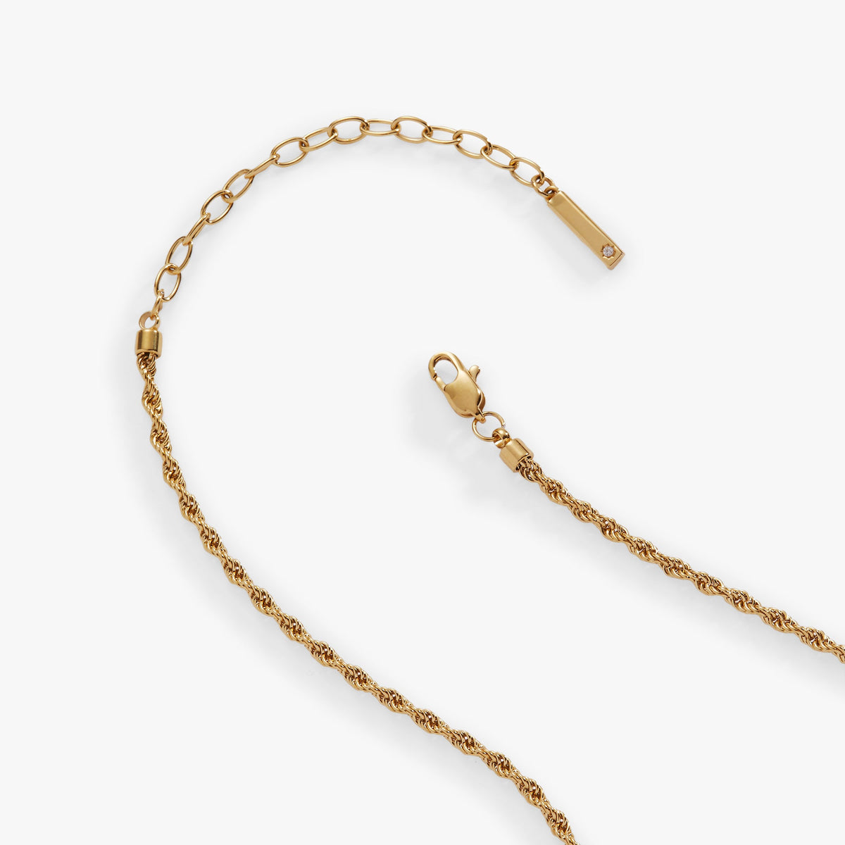 Alex and Ani Mini Rope Chain Necklace