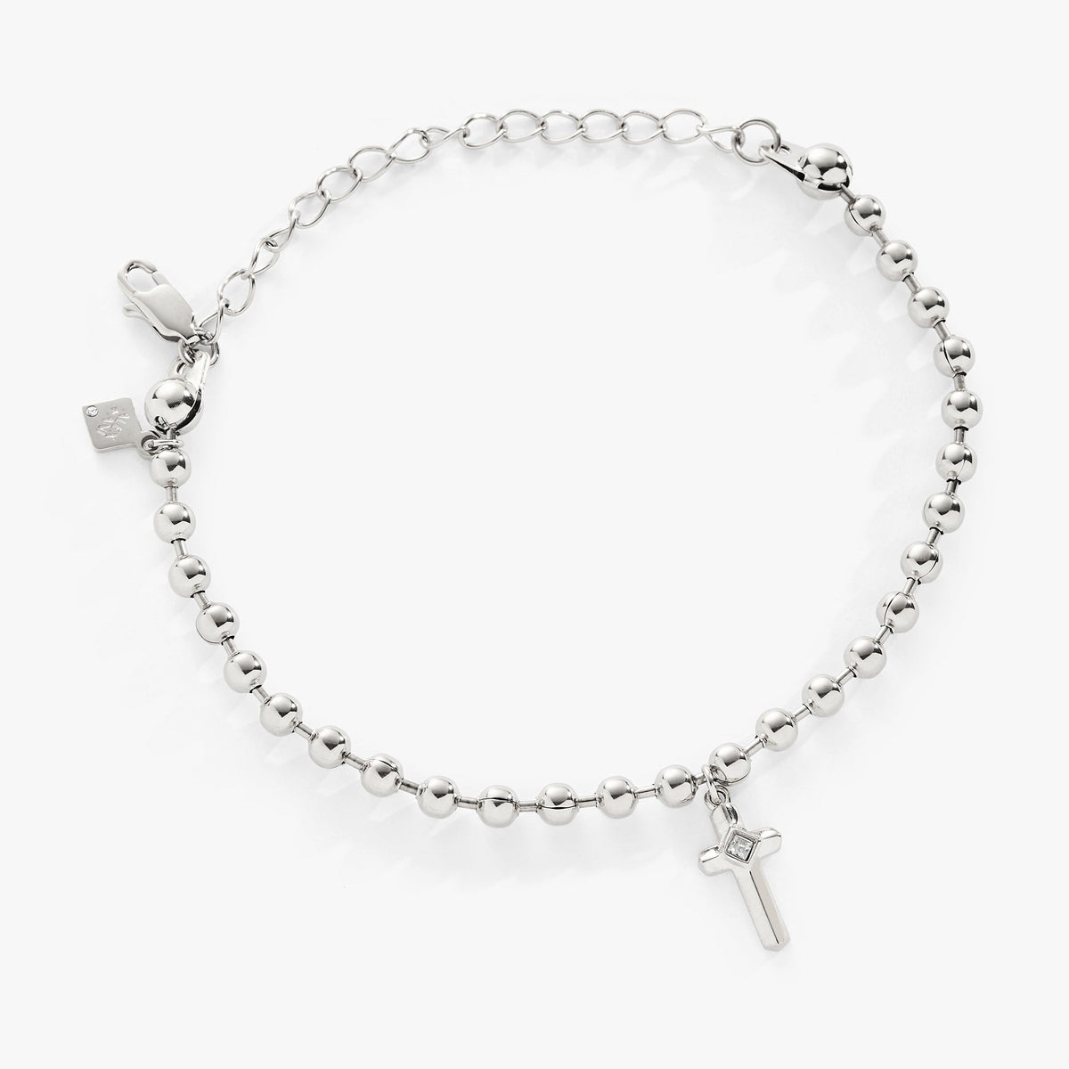 Alex and Ani Cross Ball Chain Bracelet