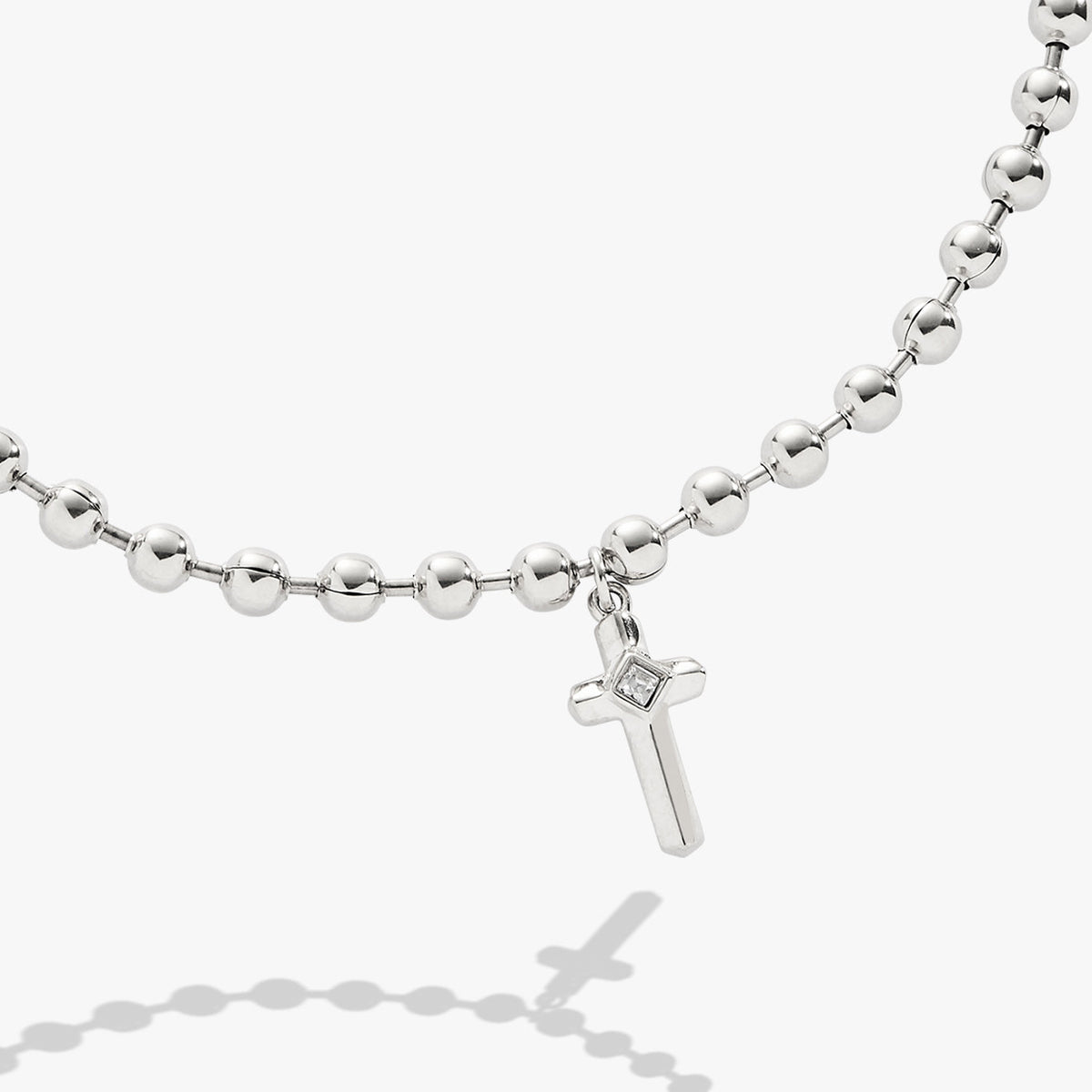 Alex and Ani Cross Ball Chain Bracelet