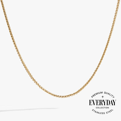 Alex and Ani Wheat Chain Charm & Layering Necklace