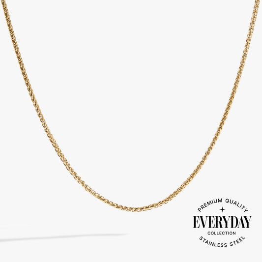 Alex and Ani Wheat Chain Charm & Layering Necklace
