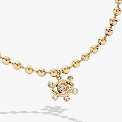 Alex and Ani Evil Eye Ball Chain Bracelet