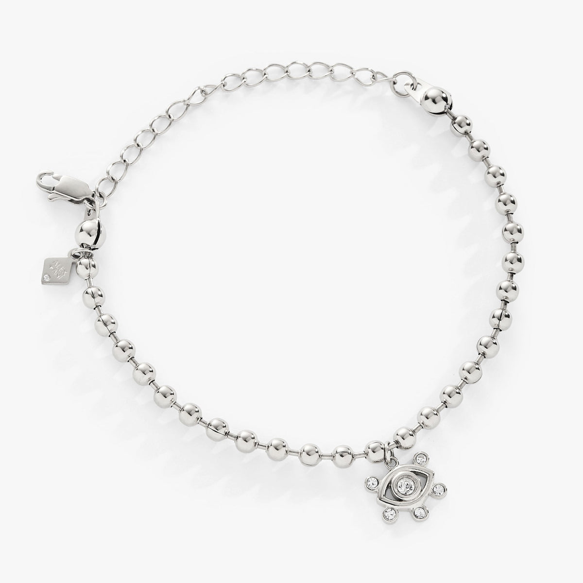 Alex and Ani Evil Eye Ball Chain Bracelet