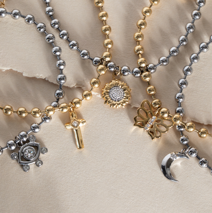 Alex and Ani Sunflower Ball Chain Bracelet