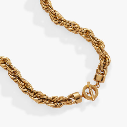 Alex and Ani Large Rope Chain Toggle Necklace