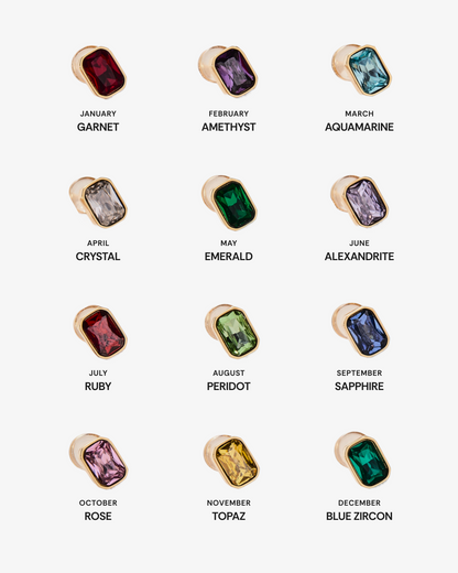 Alex and Ani Choose-Your-Birthstone Bangle & Stud Set