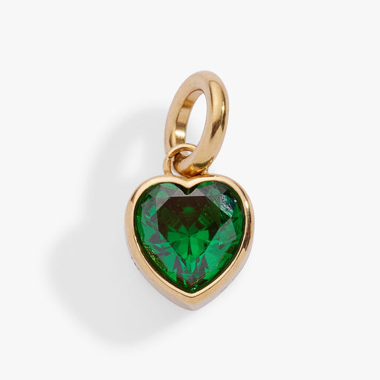 Alex and Ani Hope' Heart Birthstone Charm-MAY