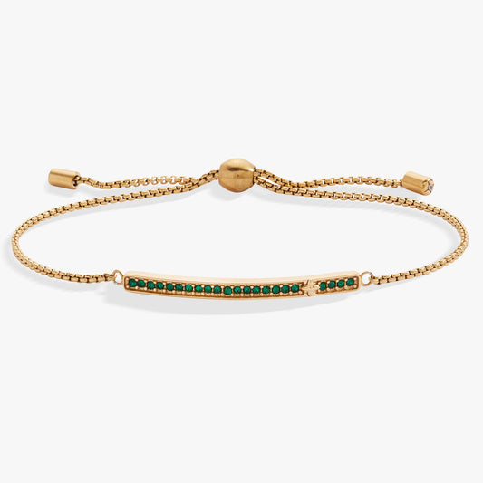 Alex and Ani Birthstone Pave Bolo - May