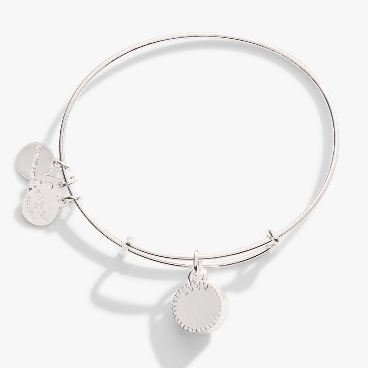 Alex and Ani Emerald May Birthstone Charm Bangle