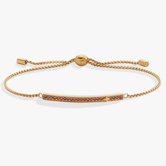 Alex and Ani Birthstone Pave Bolo - June