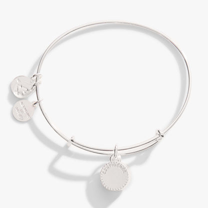 Alex and Ani Light Amethyst June Birthstone Charm Bangle