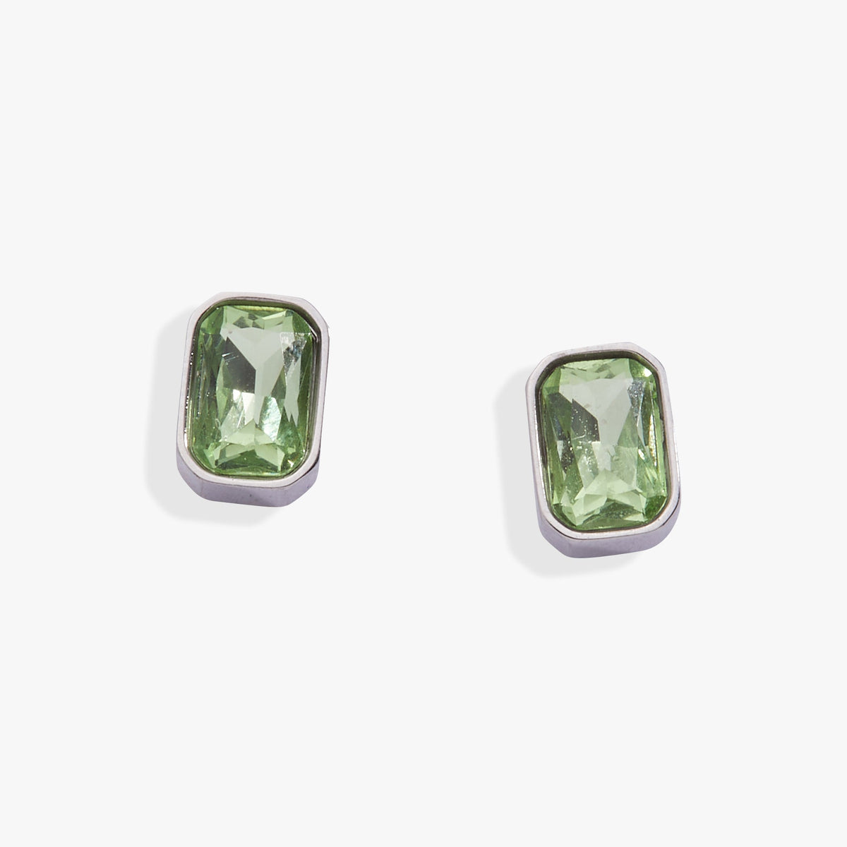 Alex and Ani August Emerald-Cut Birthstone Stud