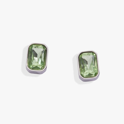 Alex and Ani August Emerald-Cut Birthstone Stud