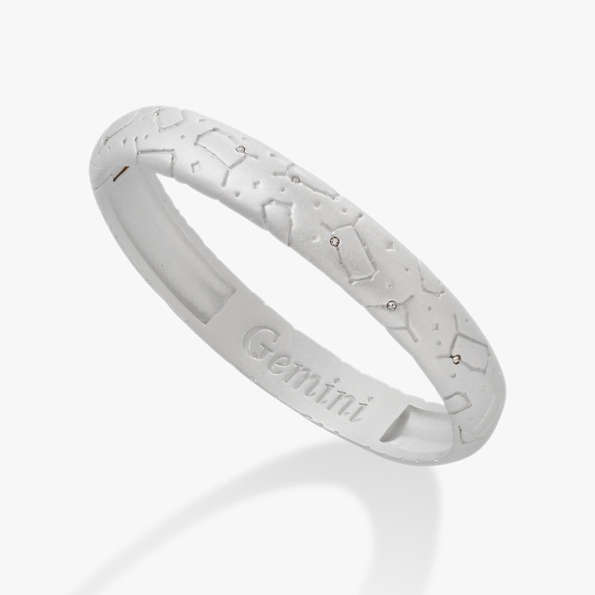 Alex and Ani Gemini Zodiac Hinge Bangle