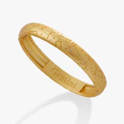 Alex and Ani Gemini Zodiac Hinge Bangle