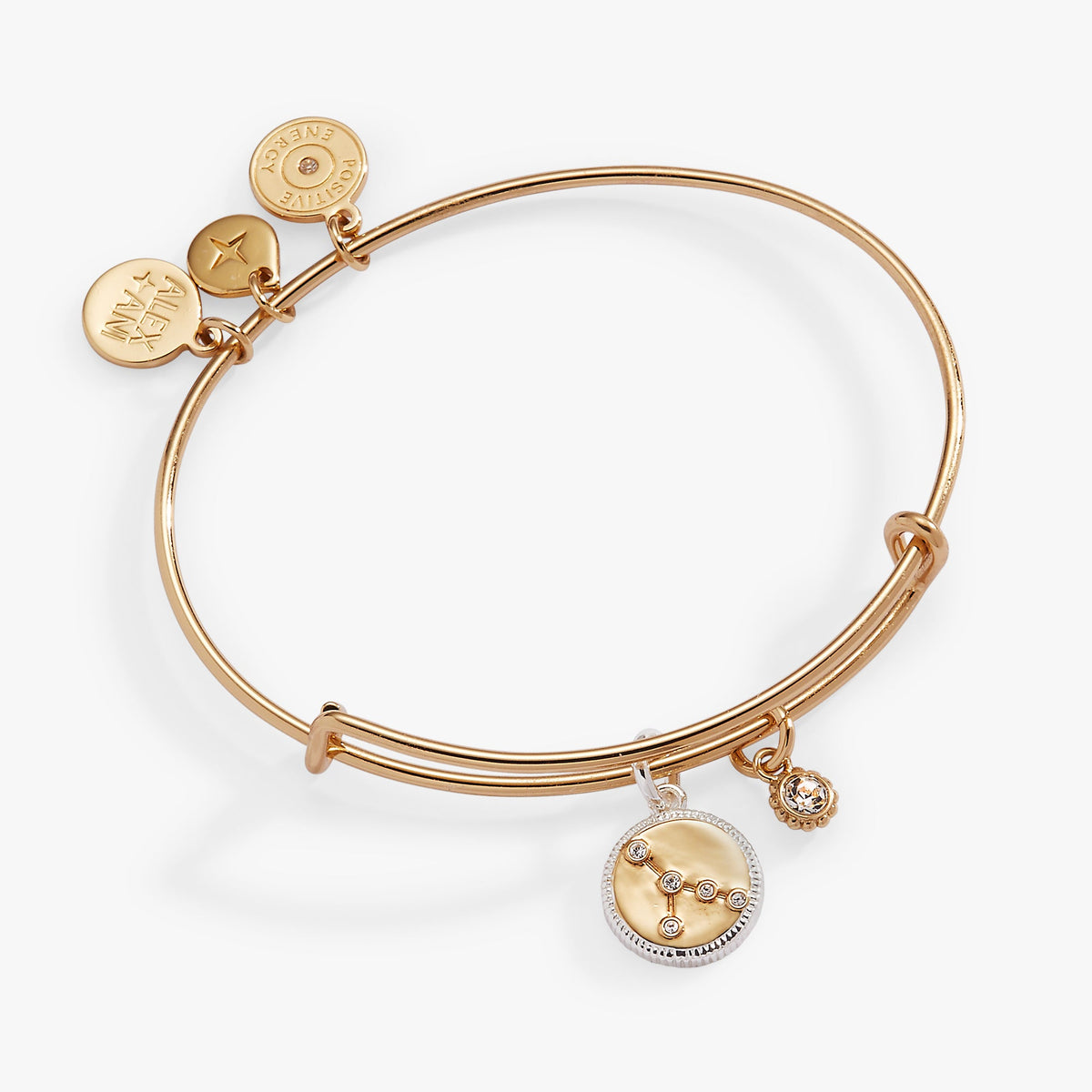 Alex and Ani Cancer Zodiac Charm Bangle
