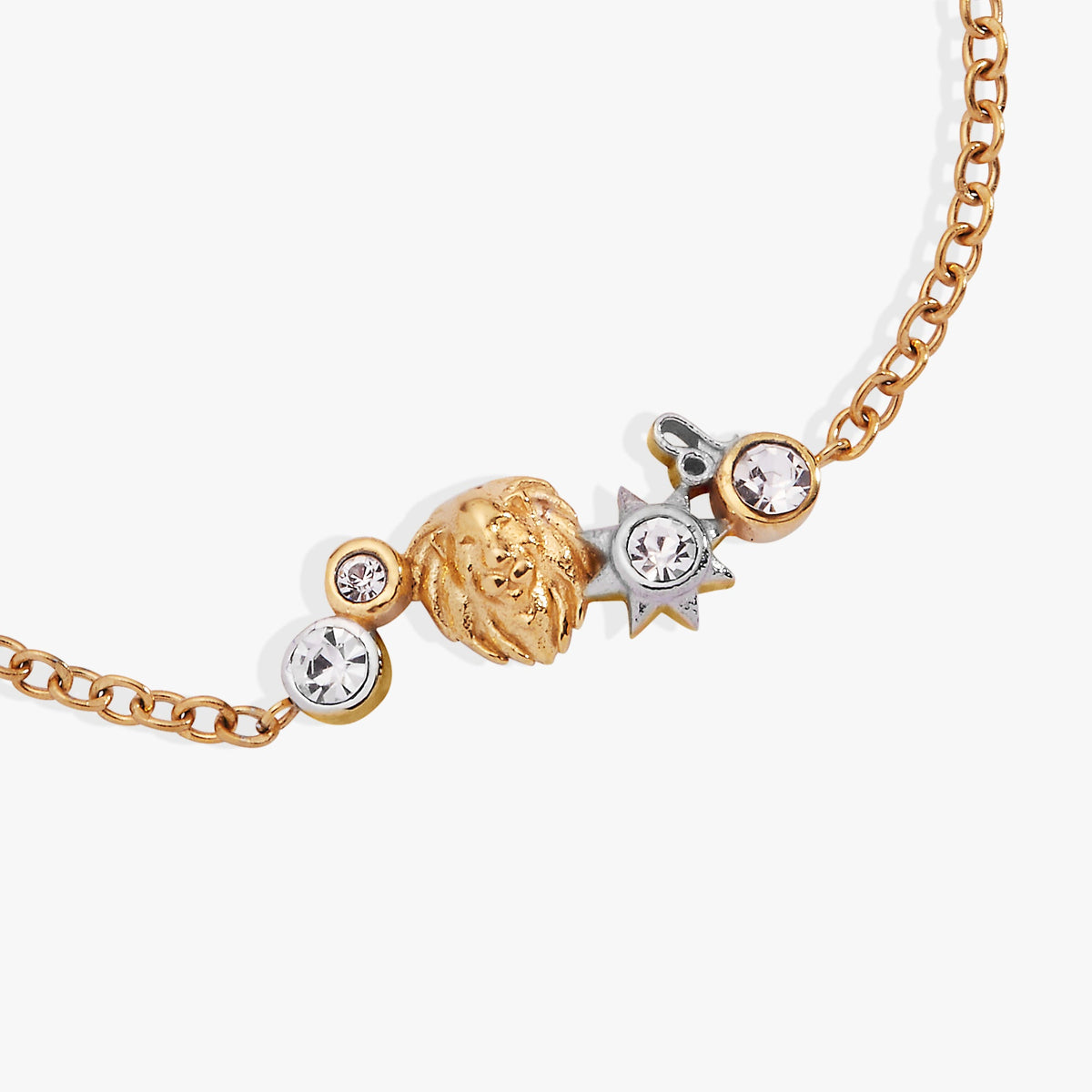 Alex and Ani Leo Symbol Inline Bracelet