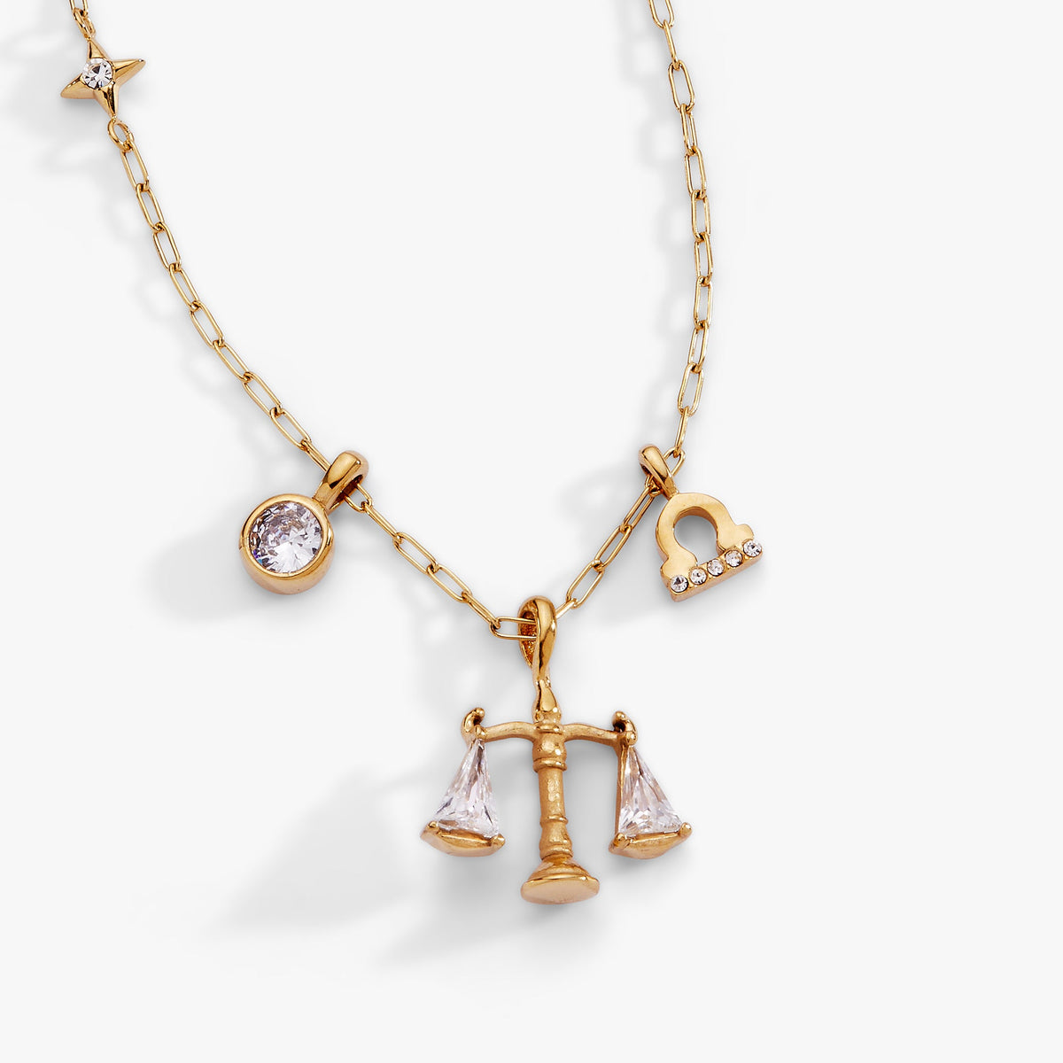 Alex and Ani Libra Charm Cluster Necklace