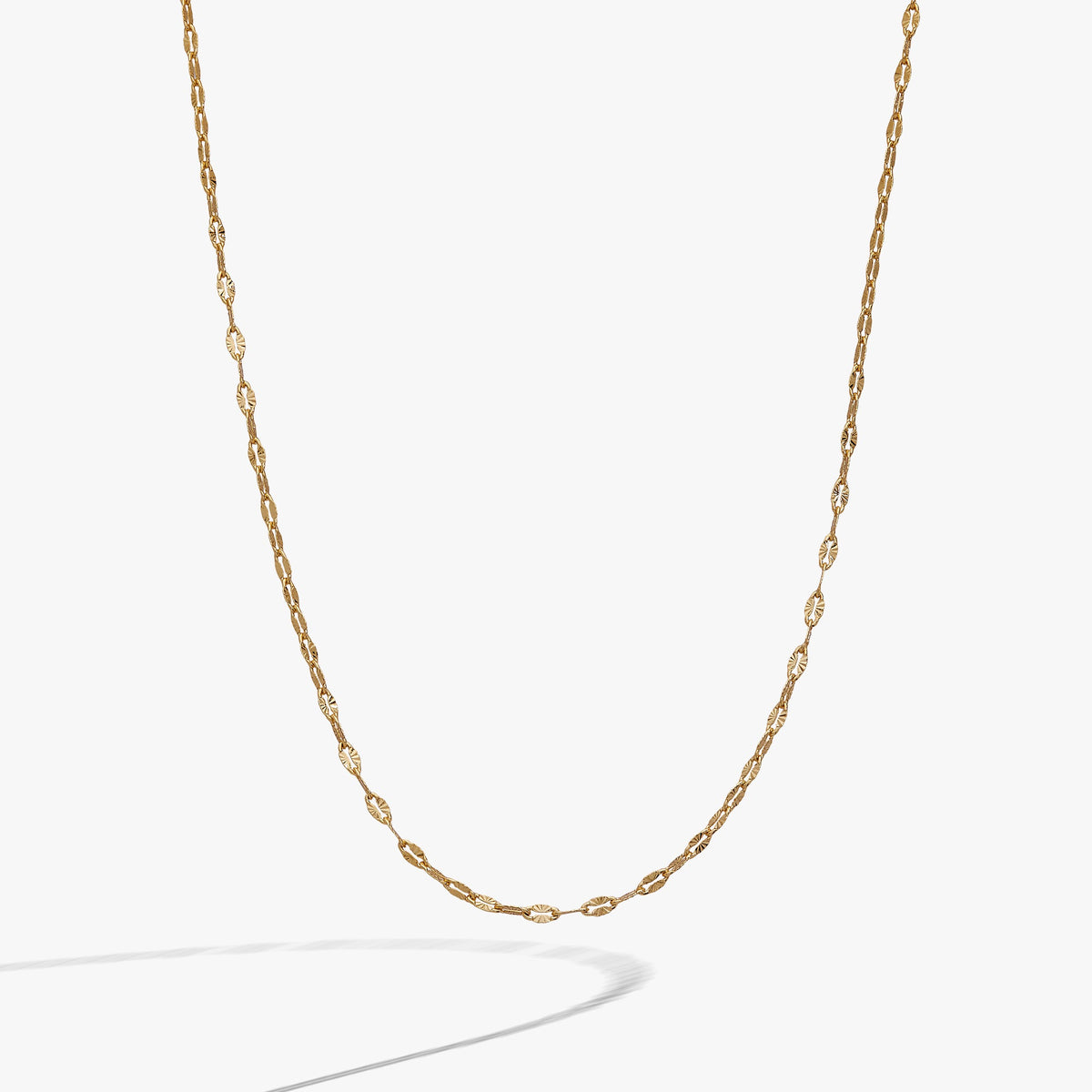 Alex and Ani Faceted Lip Chain Necklace