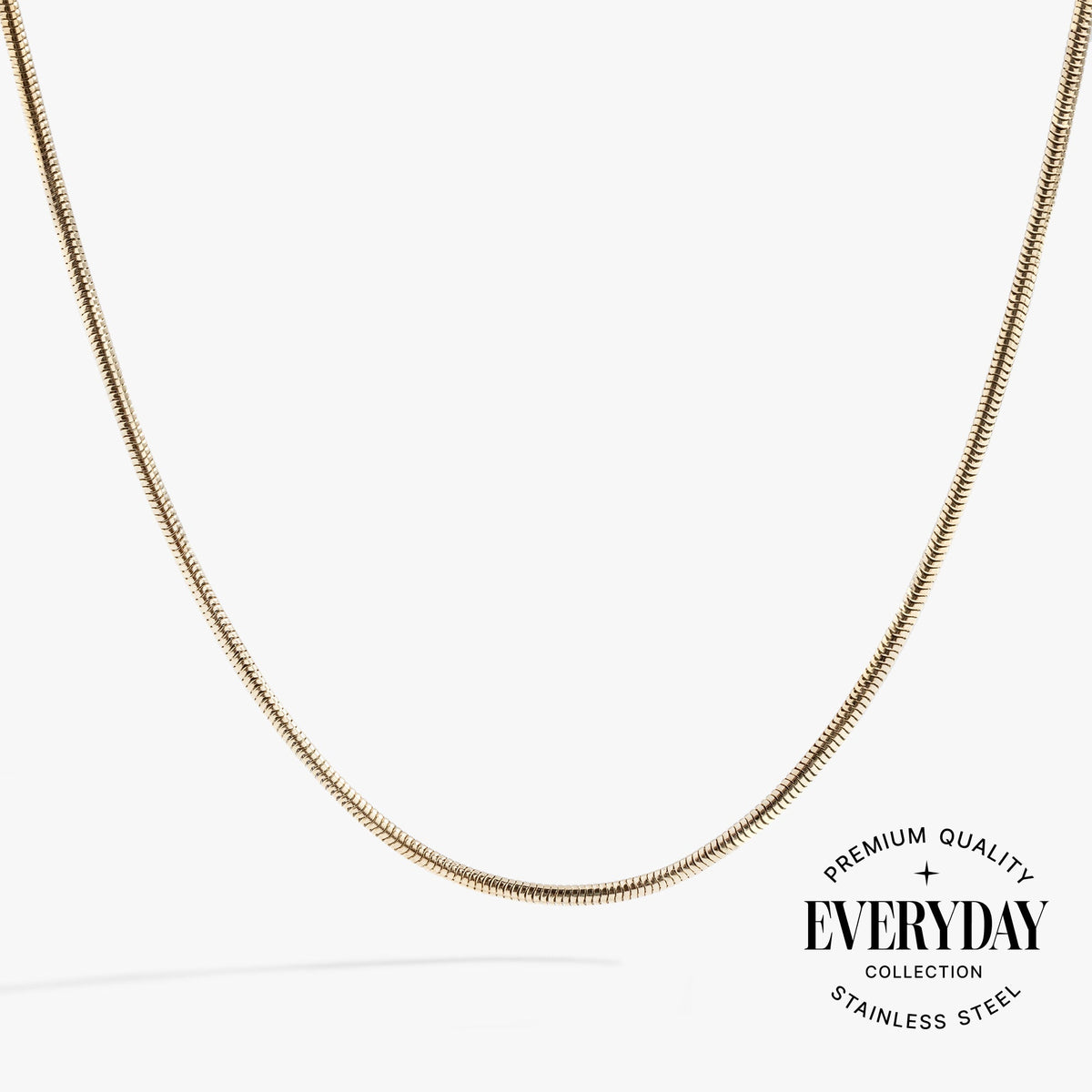 Alex and Ani Round Herringbone Charm & Layering Necklace