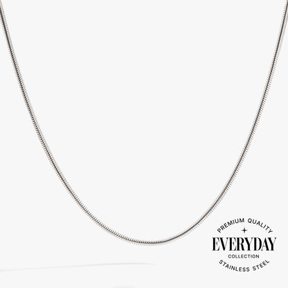 Alex and Ani Round Herringbone Charm & Layering Necklace