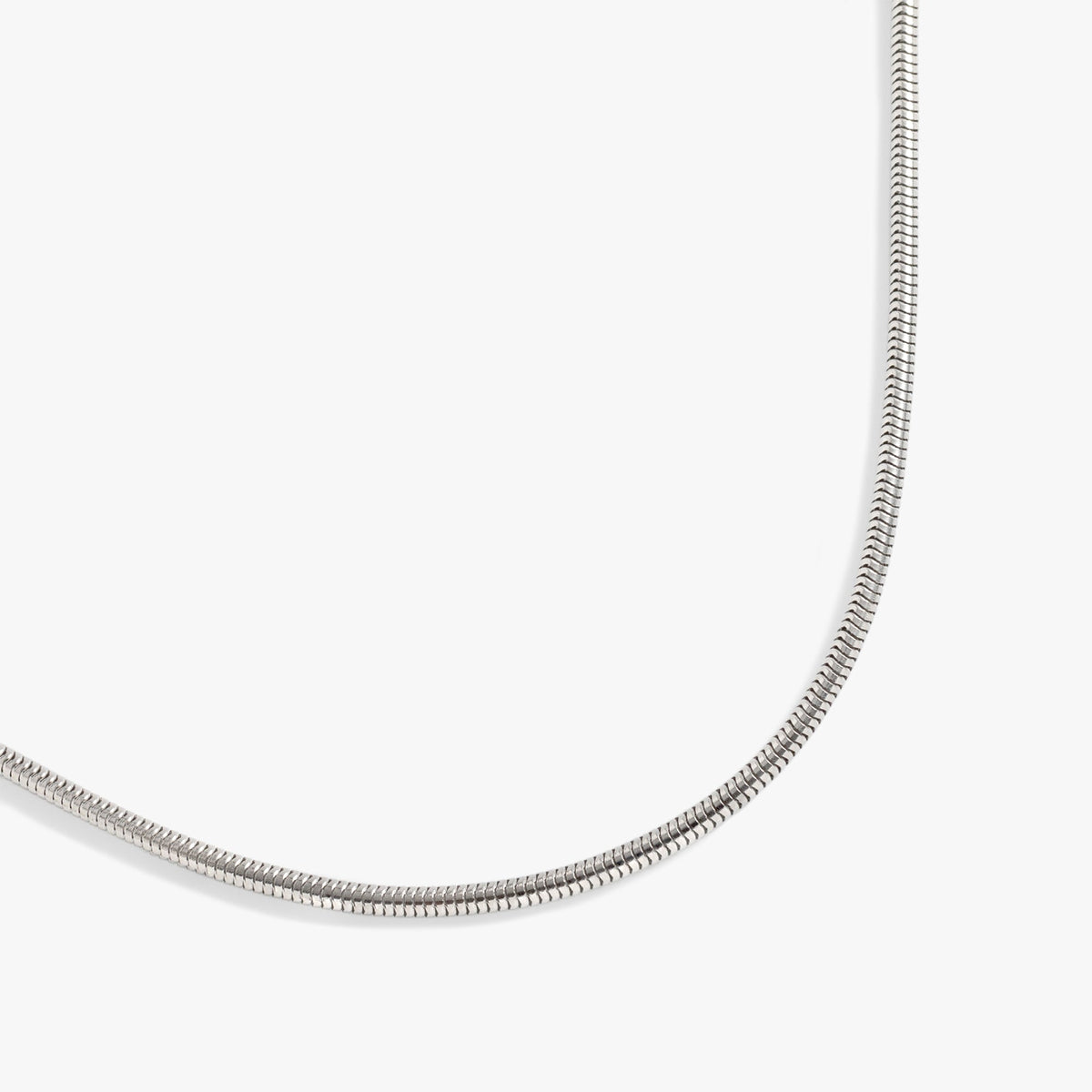 Alex and Ani Round Herringbone Charm & Layering Necklace