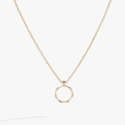 Alex and Ani Bamboo Pendant