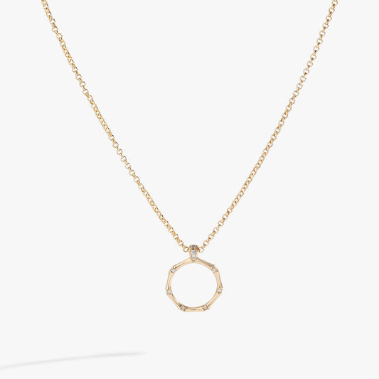 Alex and Ani Bamboo Pendant