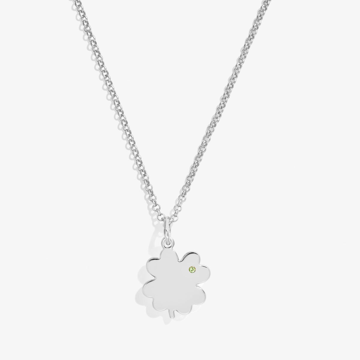 Alex and Ani Four-Leaf Clover Necklace, 21"