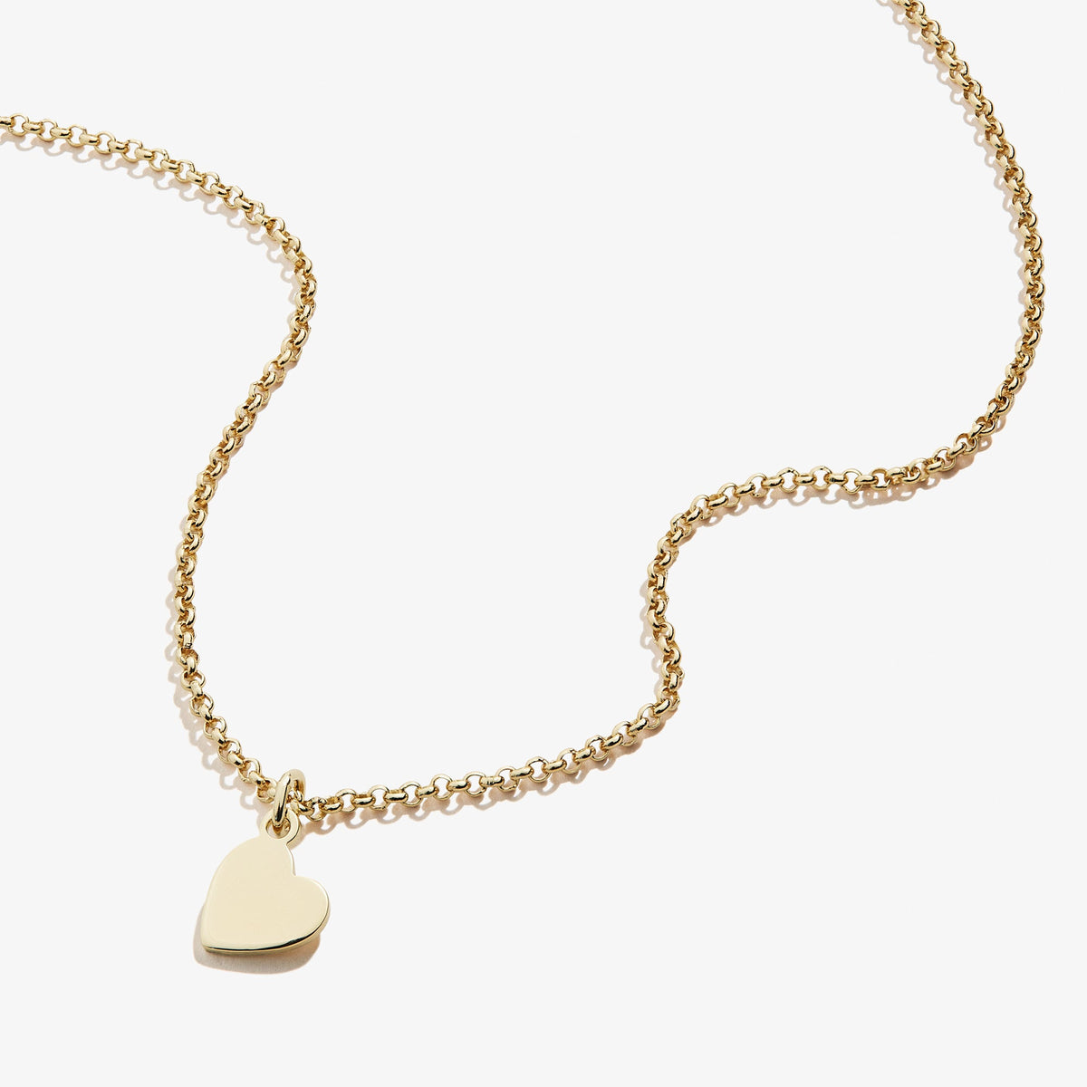 Alex and Ani Heart Charm Necklace, 19'' - Alex and Ani