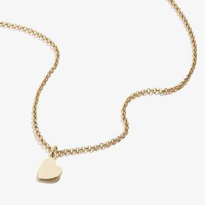 Alex and Ani Heart Charm Necklace, 19'' - Alex and Ani