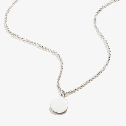 Alex and Ani Circle Charm Necklace, 19'' - Alex and Ani