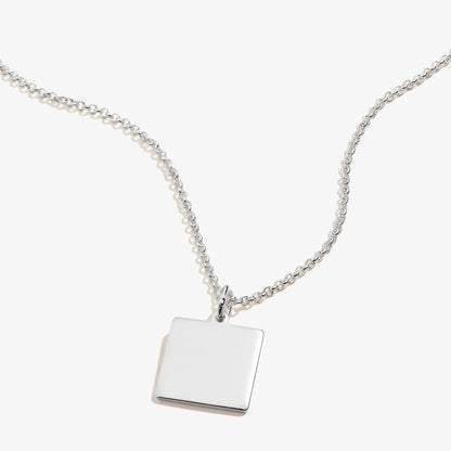Alex and Ani Square Charm Necklace - Alex and Ani