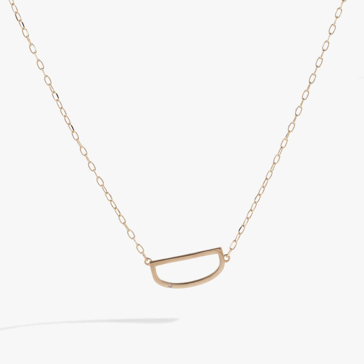 Alex and Ani Precious Elongated Initial Necklace D