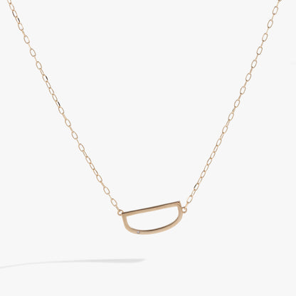 Alex and Ani Precious Elongated Initial Necklace D