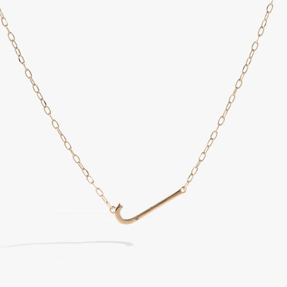 Alex and Ani Precious Elongated Initial Necklace J
