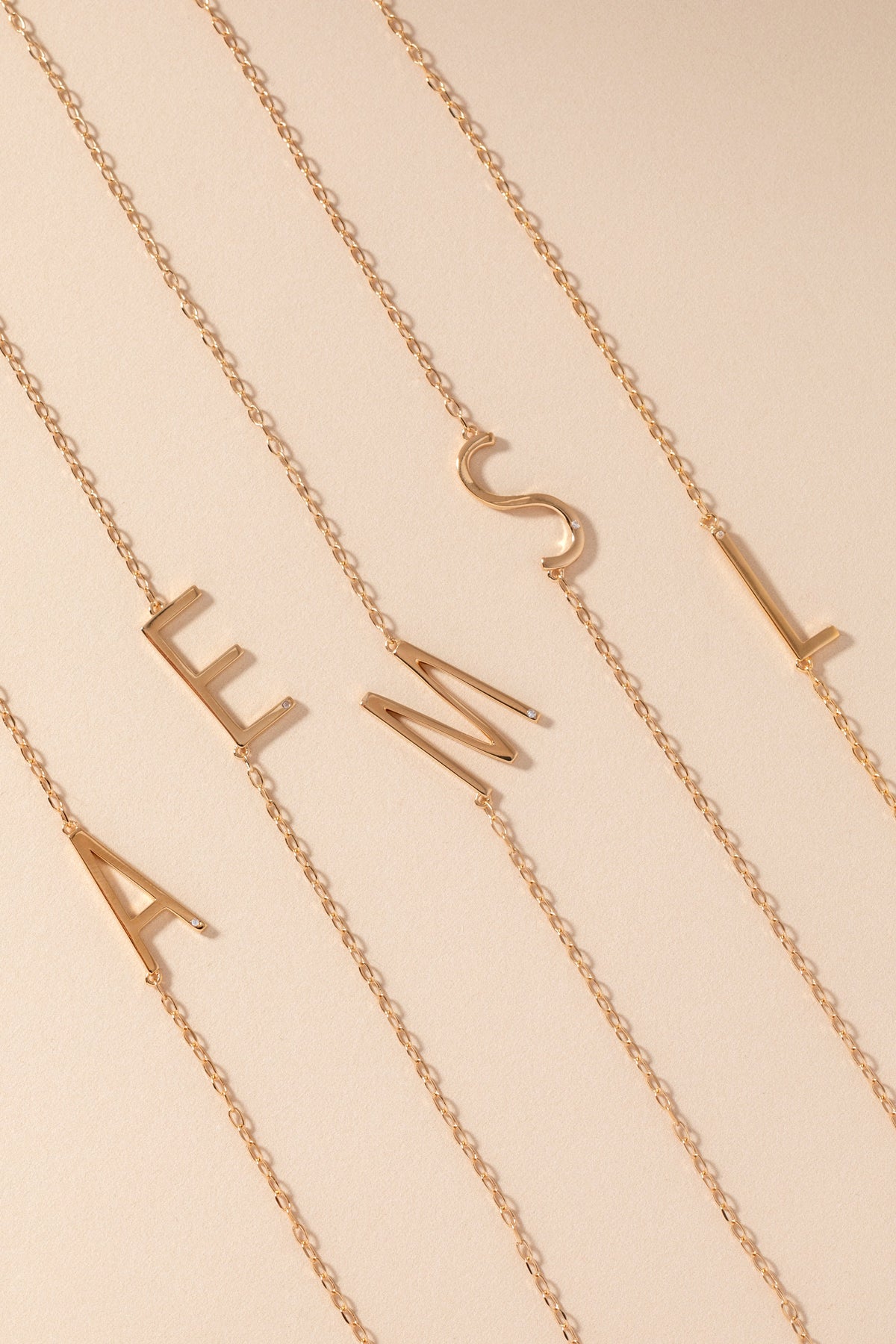 Alex and Ani Precious Elongated Initial Necklace E