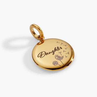 Alex and Ani Daughter Dandelion Disc Charm
