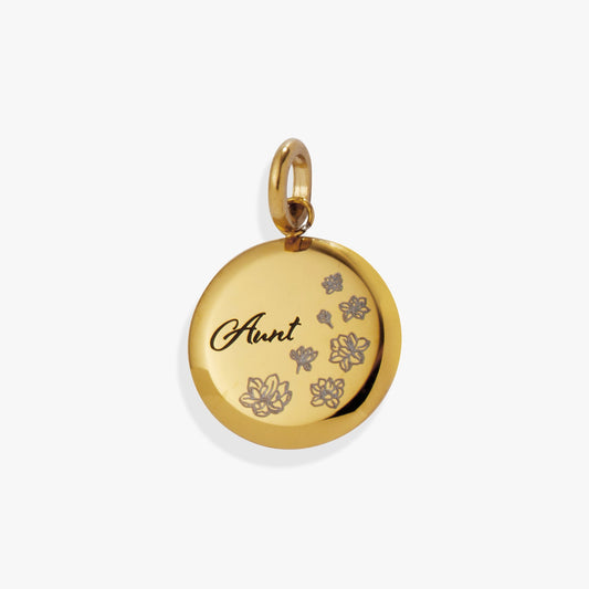 Alex and Ani Aunt Flower Disc Charm