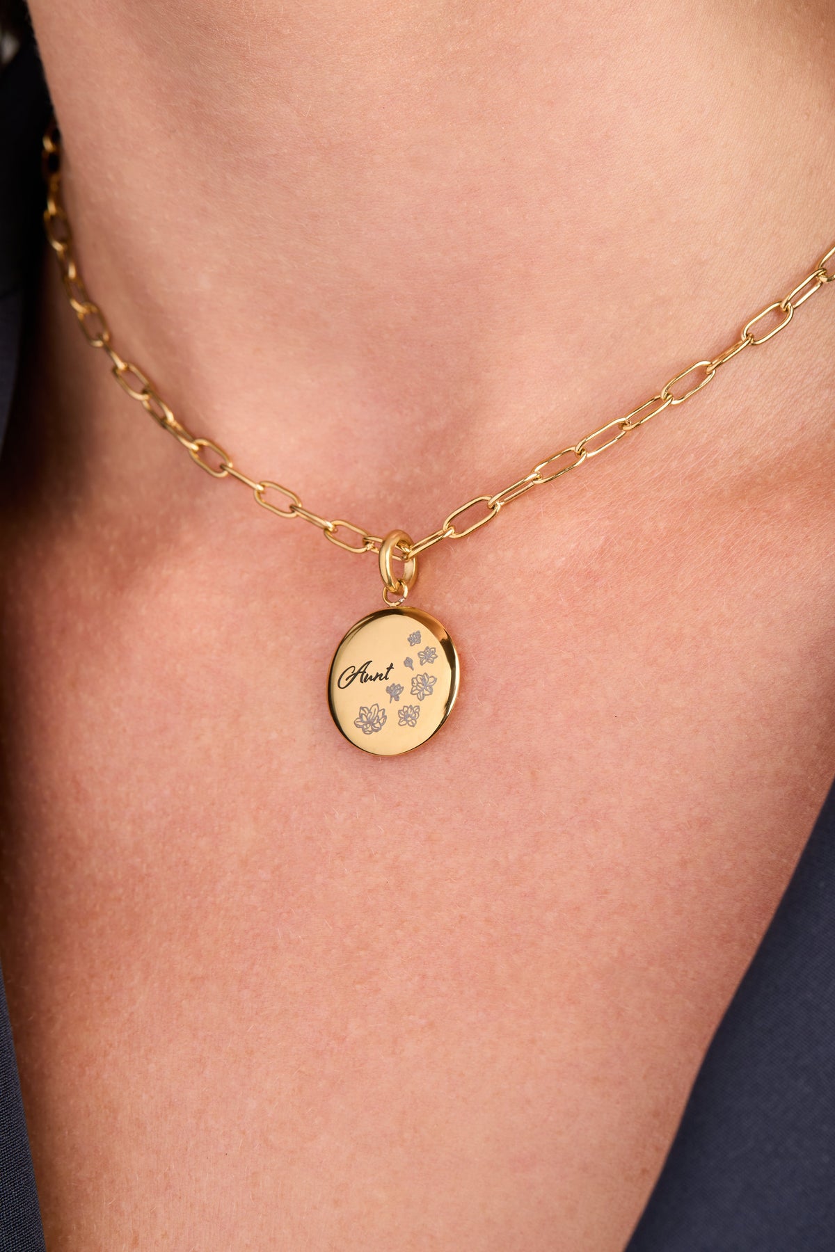 Alex and Ani Aunt Flower Disc Charm