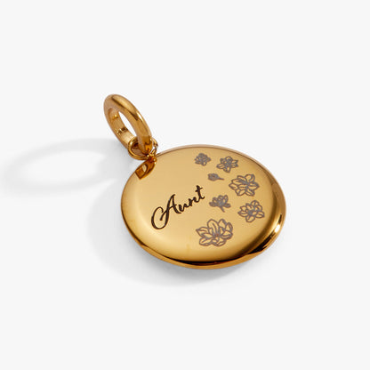 Alex and Ani Aunt Flower Disc Charm