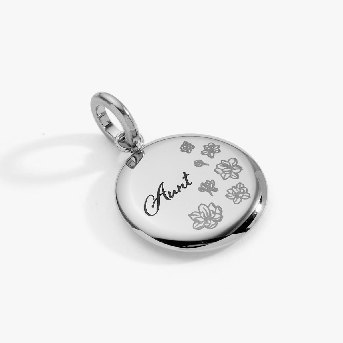 Alex and Ani Aunt Flower Disc Charm
