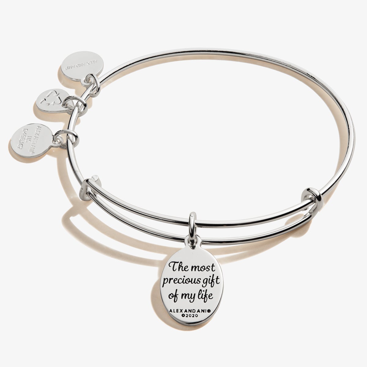 Alex and Ani Daughter, 'Most Precious Gift' Charm Bangle Bracelet